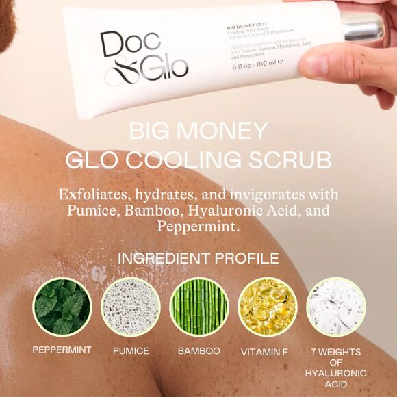 Doc & Glo "Big Money Glo" Cooling Body Scrub (NEW) - Picture 5 of 5